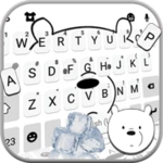 Logo of Cute Bear2 Keyboard Theme android Application 